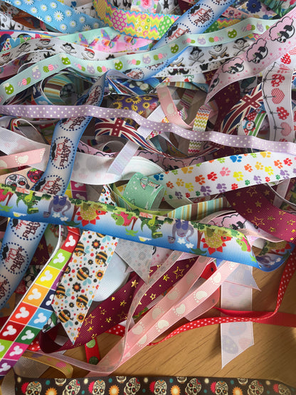 Selection of 10 Lucky Dip Ribbons - Various Styles & Lengths