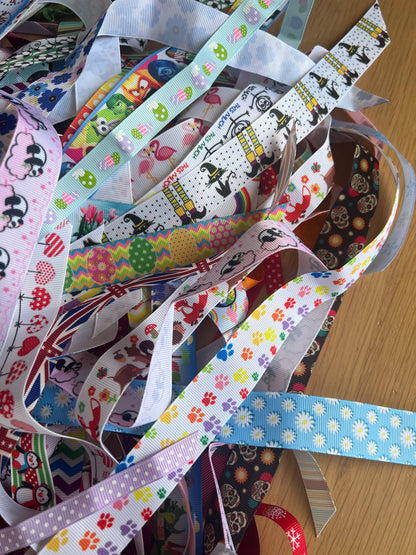 Selection of 10 Lucky Dip Ribbons - Various Styles & Lengths