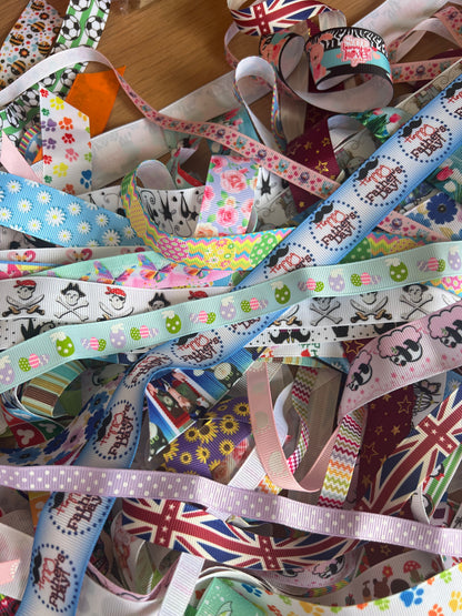 Selection of 10 Lucky Dip Ribbons - Various Styles & Lengths