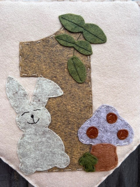 1st Birthday Rabbit Banner Gift