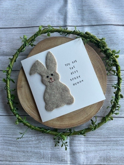 Bunny Mummy Greetings Card