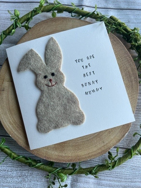 Bunny Mummy Greetings Card