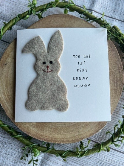 Bunny Mummy Greetings Card