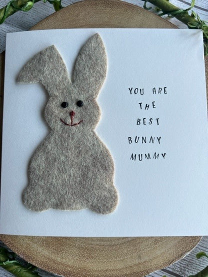 Bunny Mummy Greetings Card