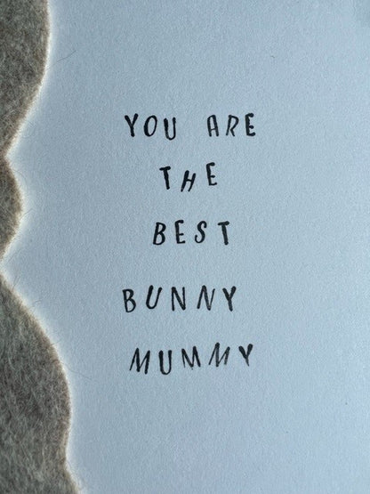 Bunny Mummy Greetings Card