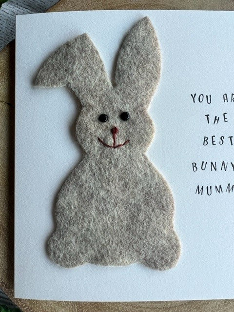 Bunny Mummy Greetings Card