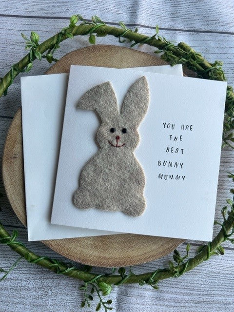 Bunny Mummy Greetings Card