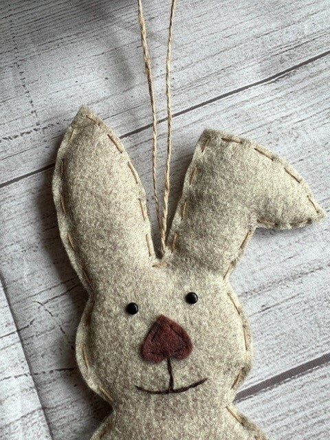 Handmade Personalised Rabbit & Woodland Theme Name Banner