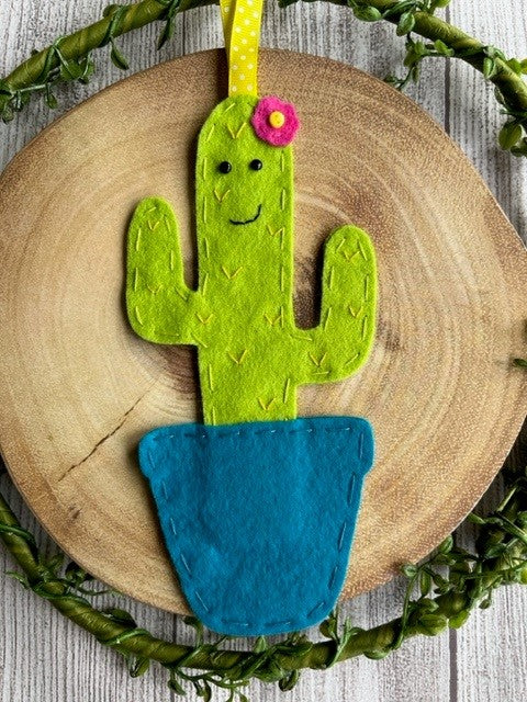 Digital Download Cute Cactus PDF Sewing Instructions - Sew Your Own Cactus