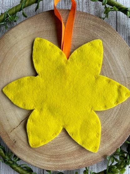 Digital Download Bright Coloured Daffodil PDF Sewing Instructions - Sew Your Own Daffodil