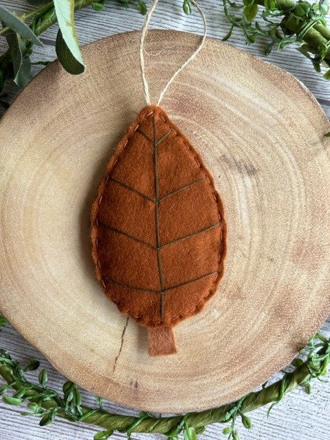 Handmade Selection Hanging Leaves - 5 Colours & Designs to Choose From