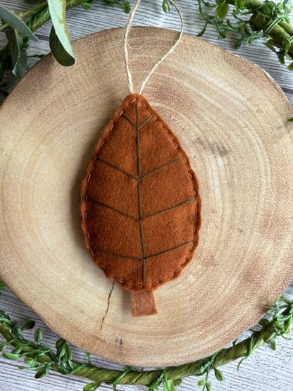 Handmade Selection Hanging Leaves - 5 Colours & Designs to Choose From