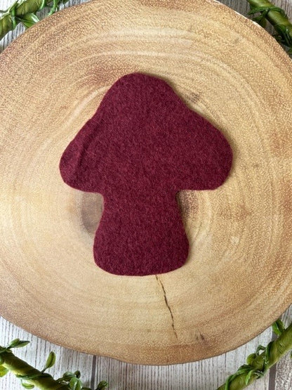 Felt Mushroom Shape Embellishments, Woodland Felt Mushrooms, Embellishments For Crafting, Create Your Own Decorations.