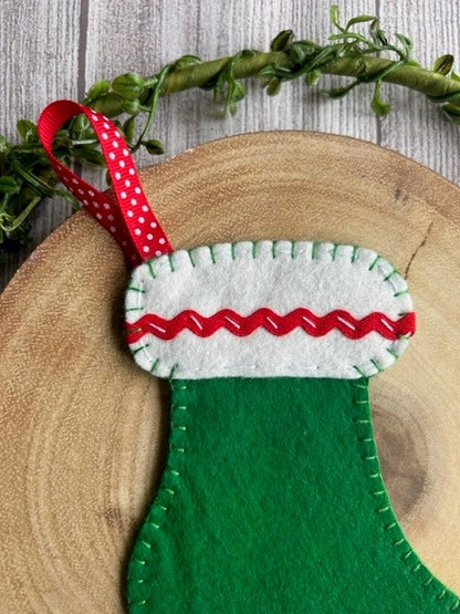 Digital Download Christmas Stocking PDF Sewing Instructions - Sew Your Own Stocking