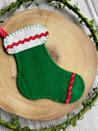 Digital Download Christmas Stocking PDF Sewing Instructions - Sew Your Own Stocking