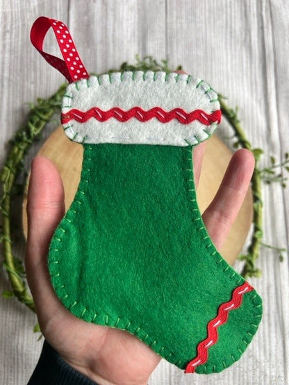 Digital Download Christmas Stocking PDF Sewing Instructions - Sew Your Own Stocking