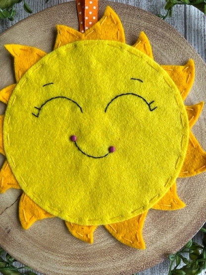 Digital Download Sun PDF Sewing Instructions - Sew Your Own Happy Sun