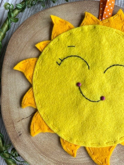 Digital Download Sun PDF Sewing Instructions - Sew Your Own Happy Sun