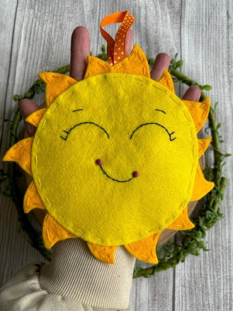 Digital Download Sun PDF Sewing Instructions - Sew Your Own Happy Sun